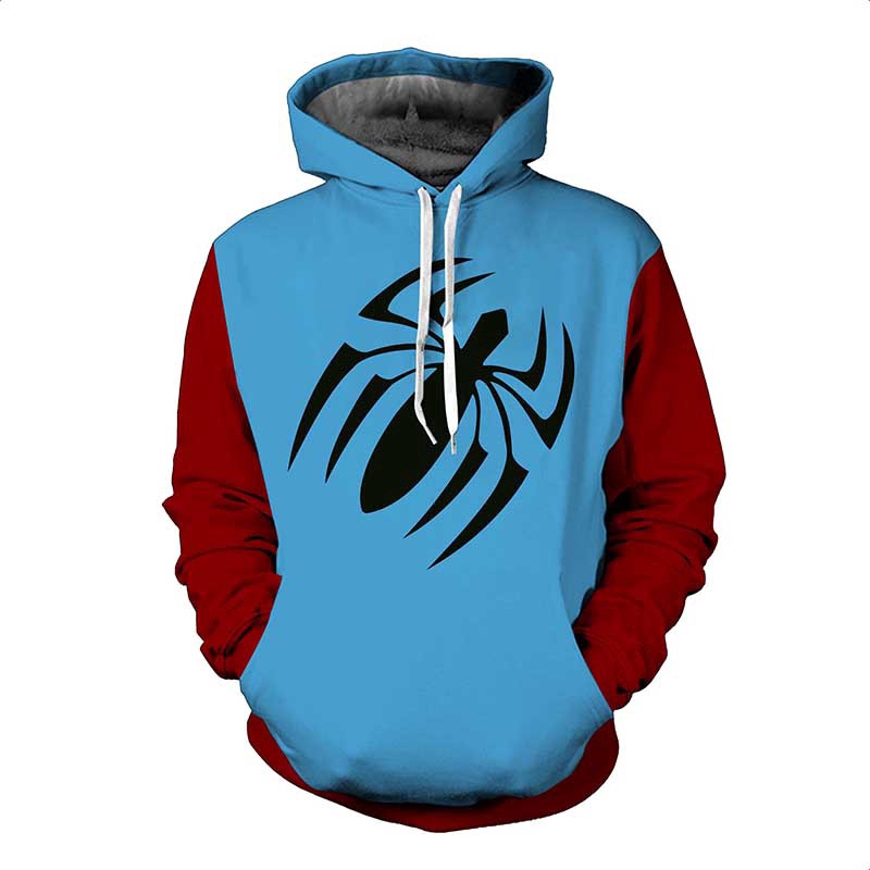 spiderman pullover hoodie