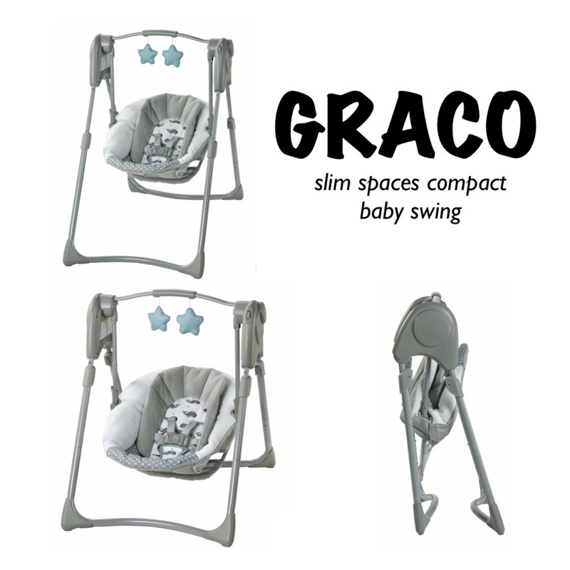 slim spaces compact swing graco