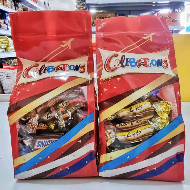 Mars Celebrations Share Bag 240g (Mars, Bounty, Maltesers, Galaxy ...