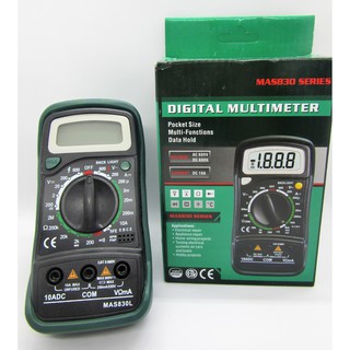 Ma5830 Series Lcd Digital Voltmeter Ohmmeter Ammeter Multimeter Tester 