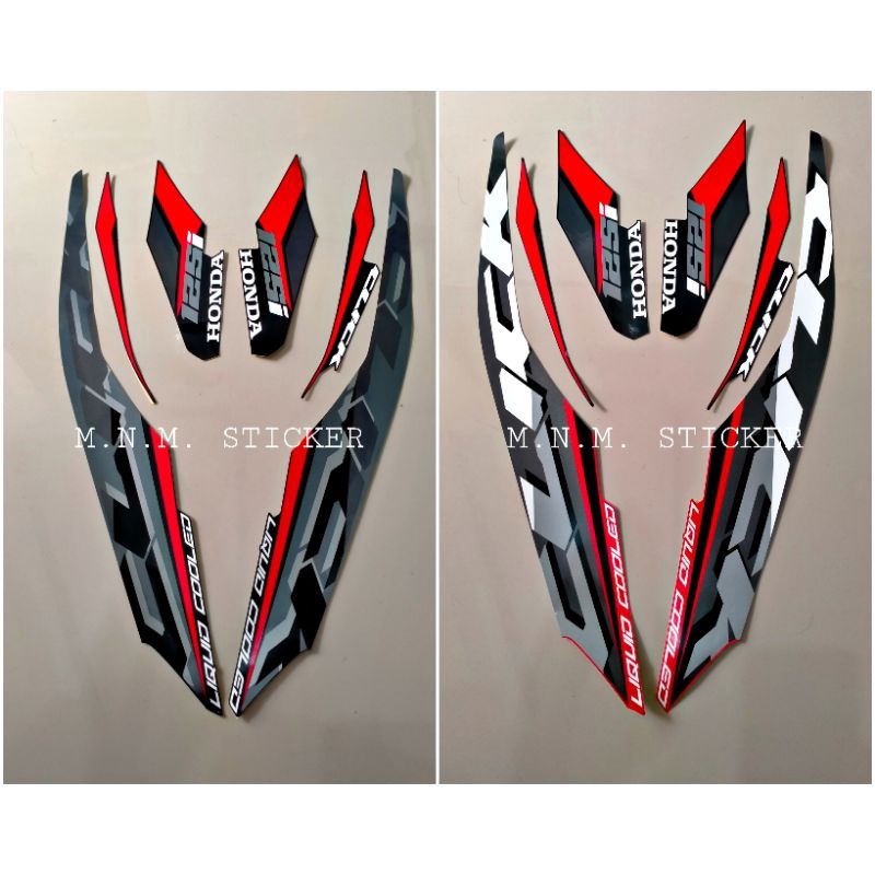 Click 125 Honda Click 125i Decals/Sticker | Shopee Philippines