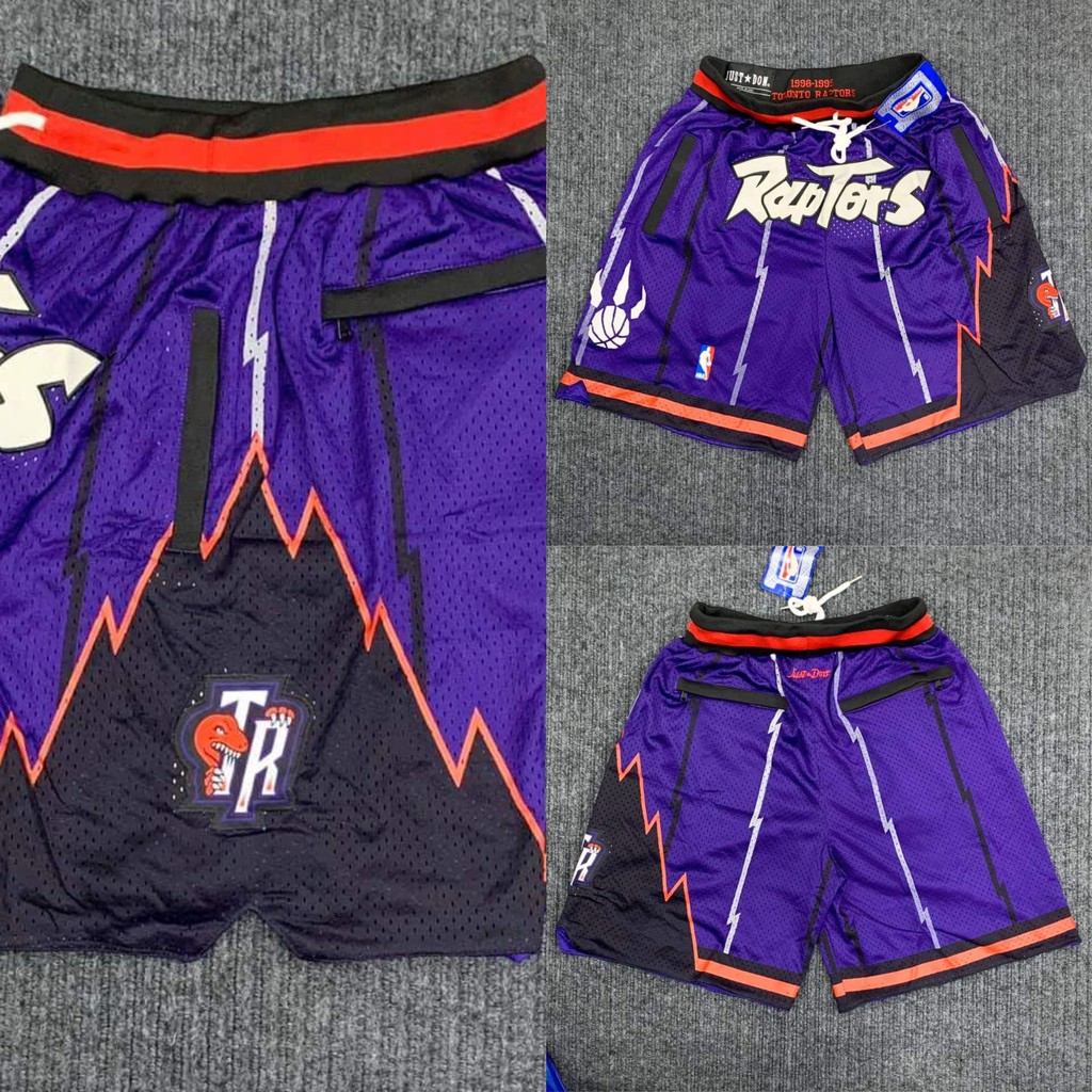 just don shorts raptors