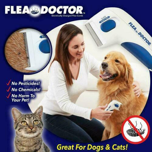 flea and tick brush