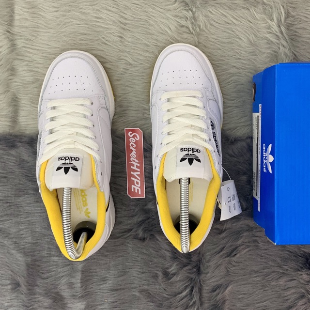 adidas continental 80 mustard