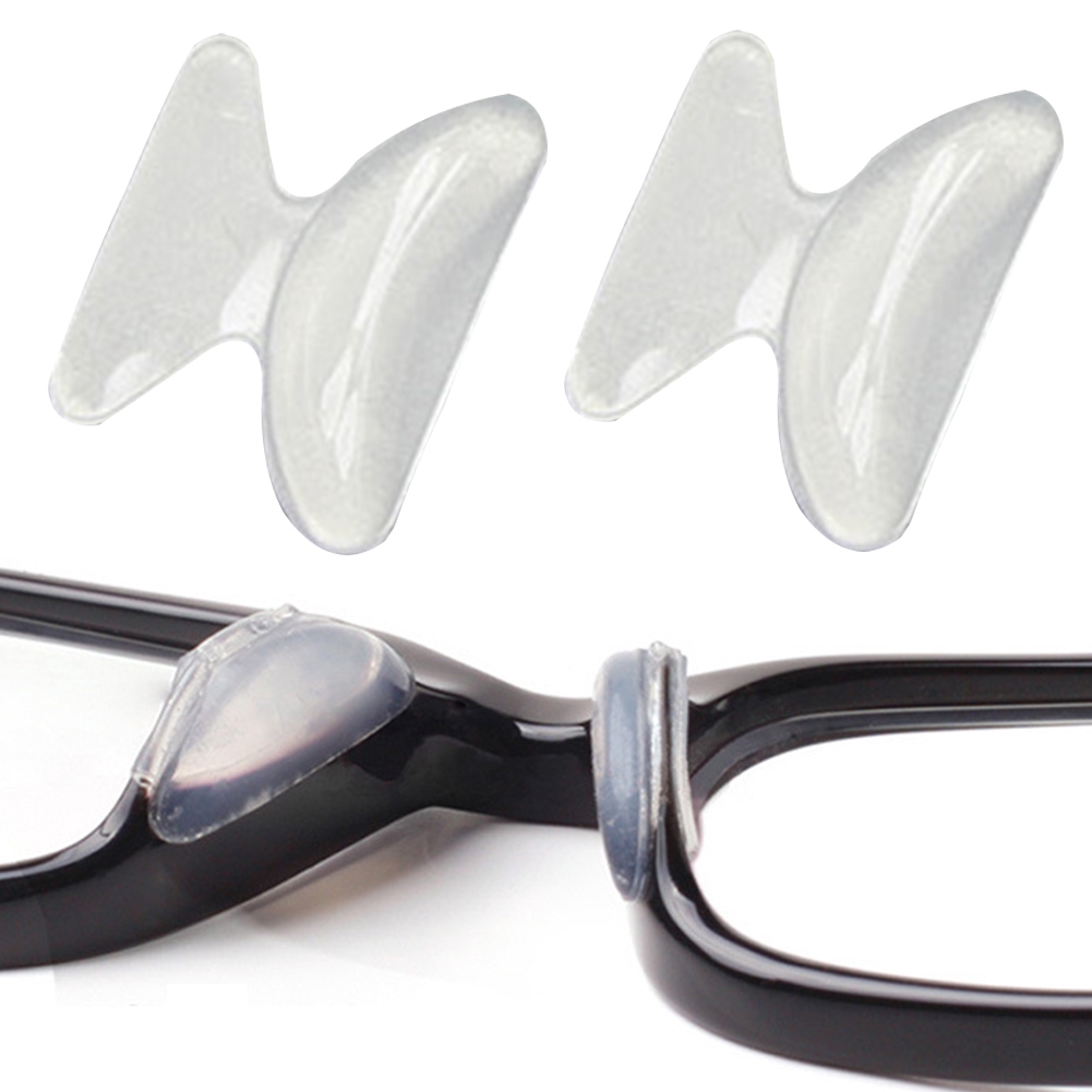 0 8 2 5mm Nose Pad Flat Black Clear Anti Slip Self Adhesive Glasses