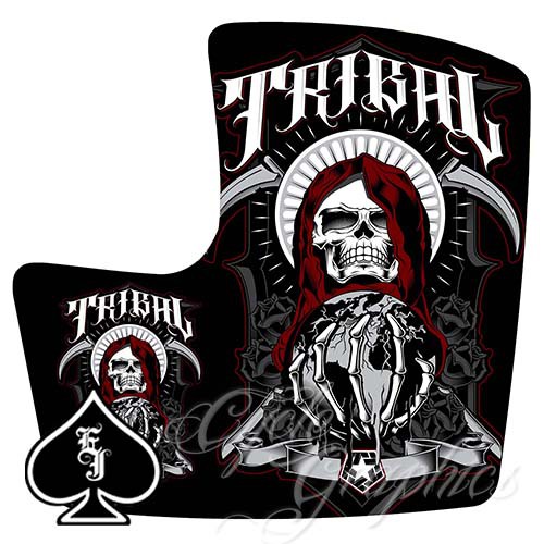 MIO SPORTY GAS TANK STICKER TRIBE BONE ej cycle | Shopee Philippines