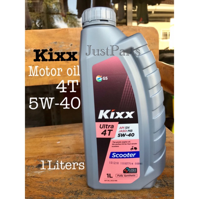 KIXX Ultra Scooter 4T API SN JASO MB 5W40/10w40 1Liter Shopee