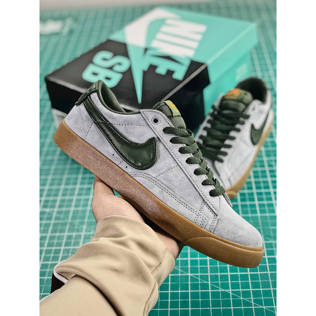 nike sb blazer low green