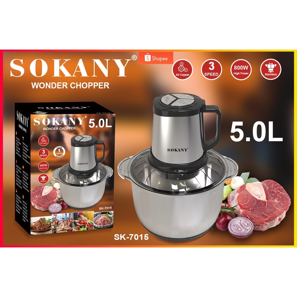 Sokany 800W Electric meat grinder Meat blender, chopper, meat grinder