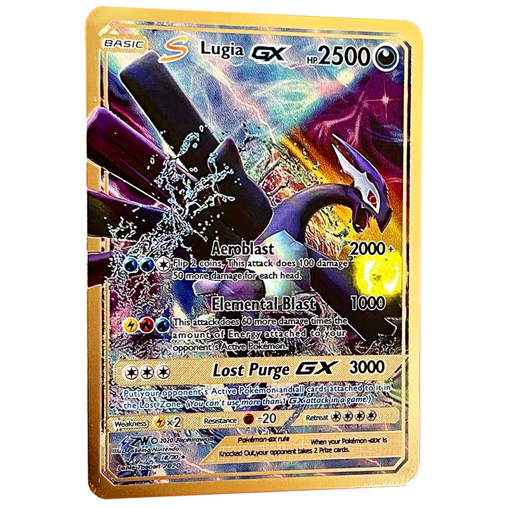 2600HP Shadow Lugia GX Pokemon cards English Metal Vstar limited ...