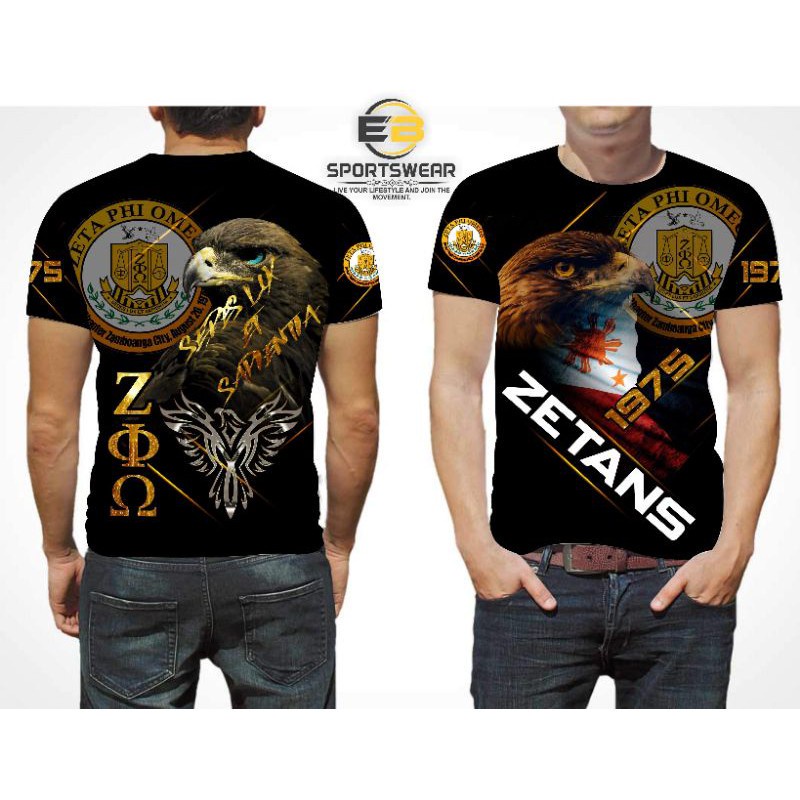 Zeta Phi Omega. ZPO T-shirt Sublimation #8