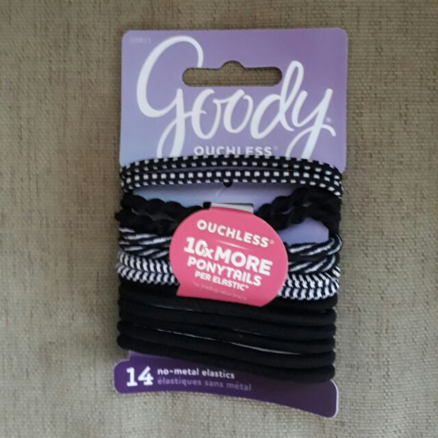 Goody Ouchless No Metal Elastics 14pcs Shopee Philippines