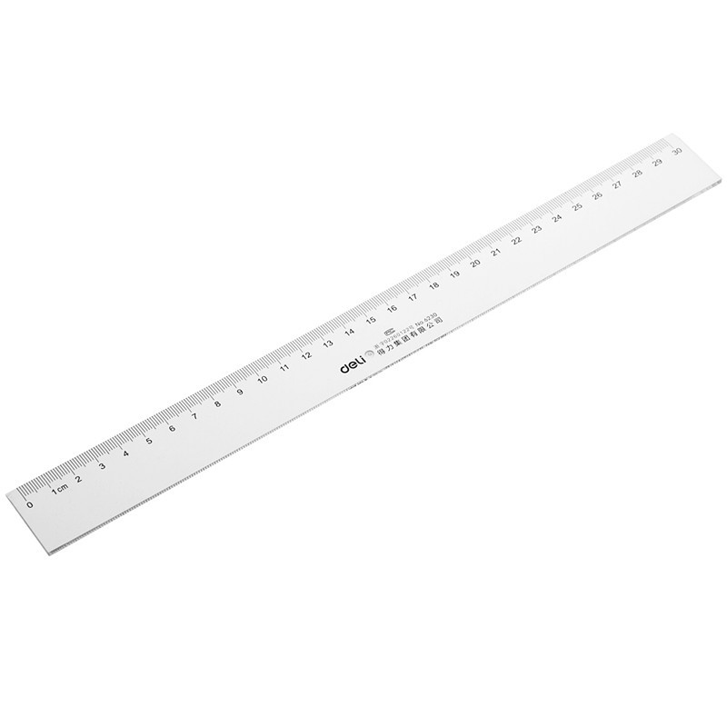 how long is a ruler in cm