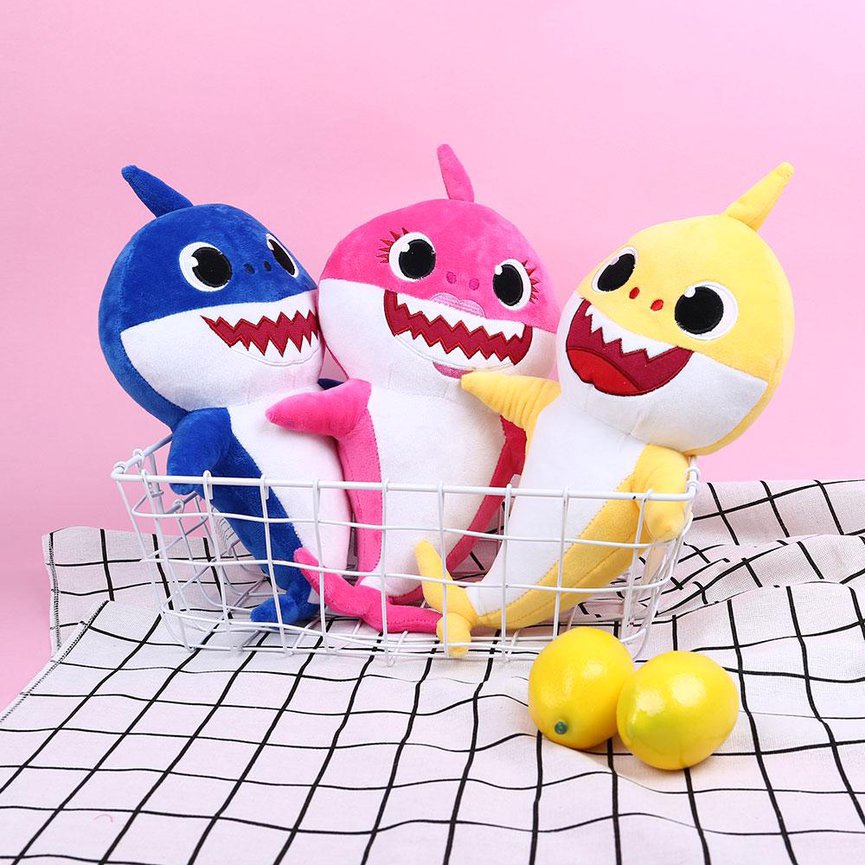 baby shark official singing plush