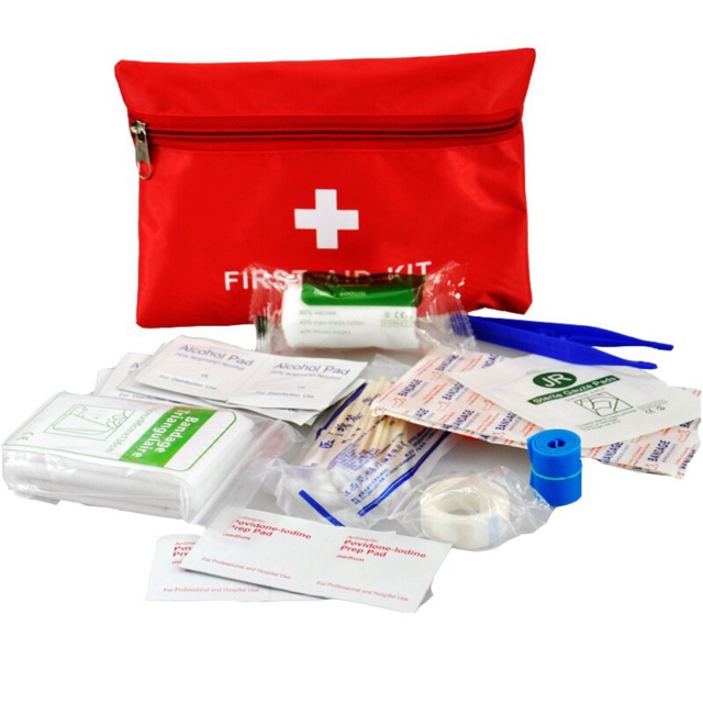 44PCS COMPLETE Set Emergency Kit Outdoor Car Family Medical Kit
