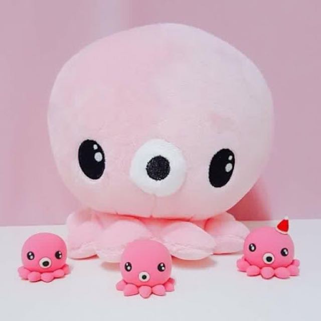legend of the blue sea octopus stuffed toy