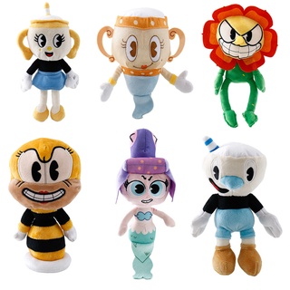 Anime Action Figure Plush Toy Cuphead Mugman The Ghost Ms. Chalice The ...