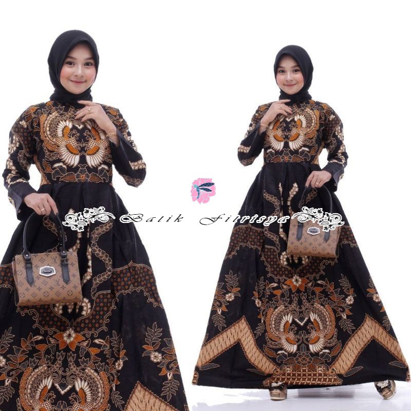 Jumbo Batik Robe Pekalongan Muslim Women S Clothing Shopee Philippines