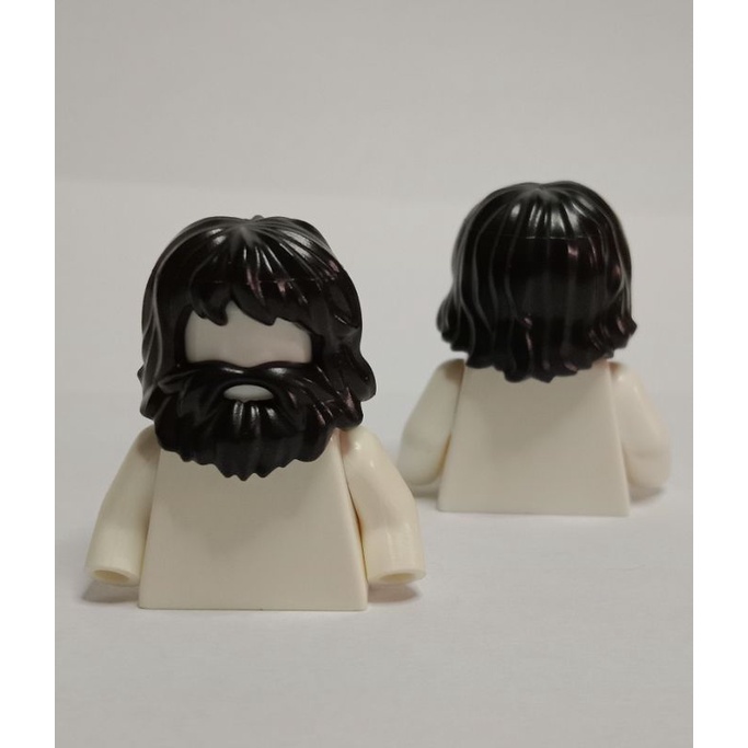 PICK YOUR COLOR !! LEGO Minifig Headgear Hair Tousled with Side Part 