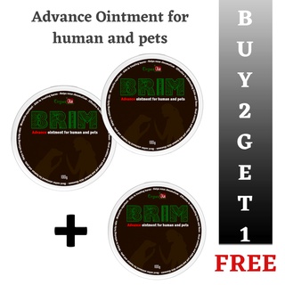 ❗️❗️⭐️ BUY 2 & GET 1 FREE MANGE OINTMENT ⭐️❗️❗️ BRIM / for Human and Pets , Scabies , Psoriasis