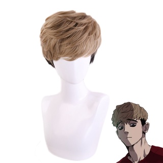 Misscoo Anime Killing Stalking SangWoo Short Cosplay Wig Heat Resistant  Synthetic Hair | Shopee Philippines