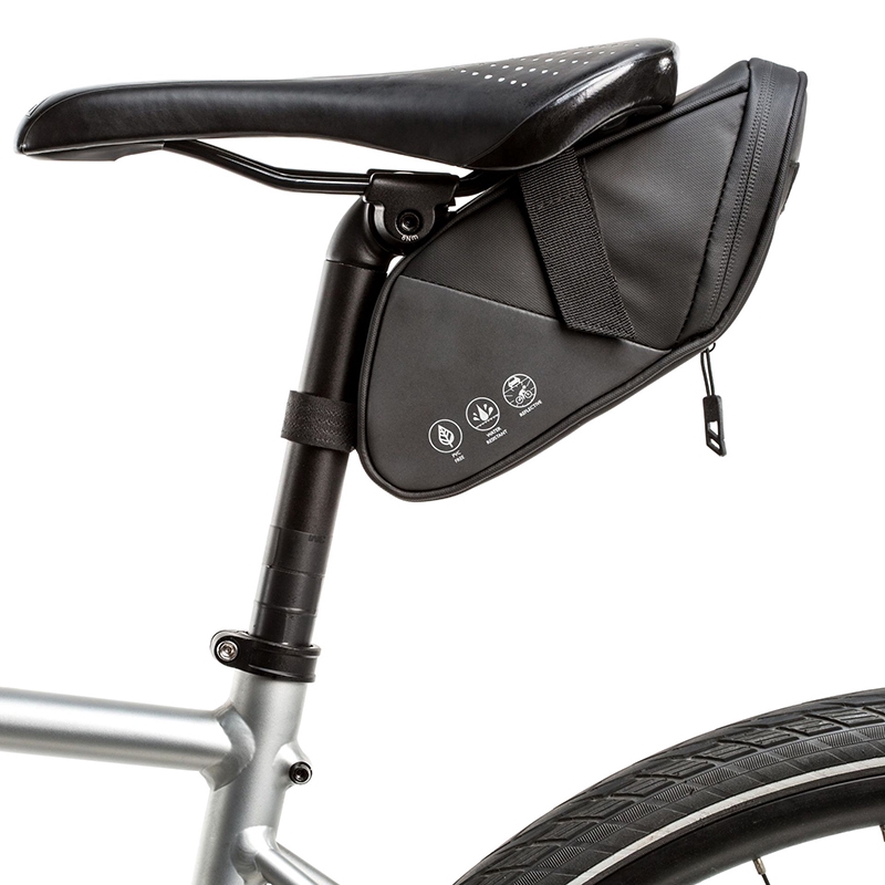 Bicycle Saddle Bag with Reflective Bicycle Bag Rear Bag Waterproof Seat