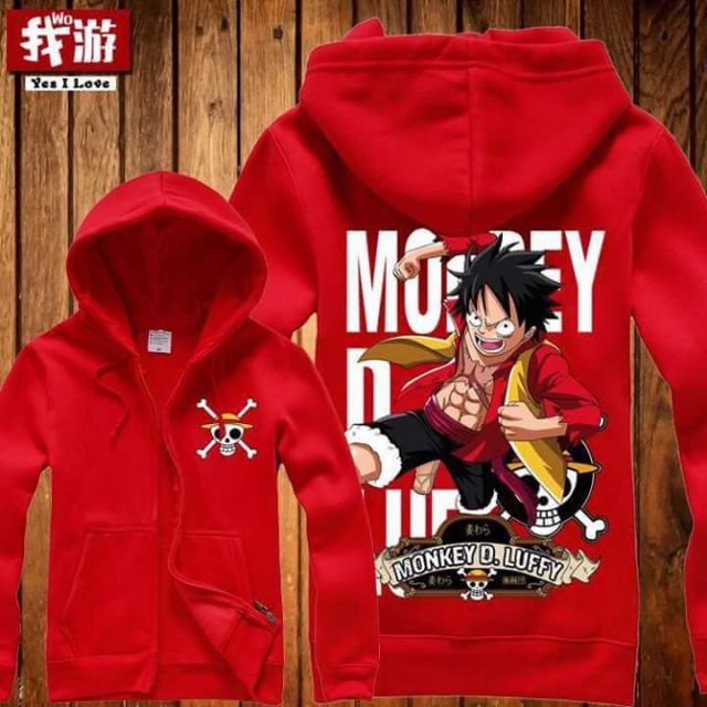 One Piece Hoodie Jacket Shopee Philippines