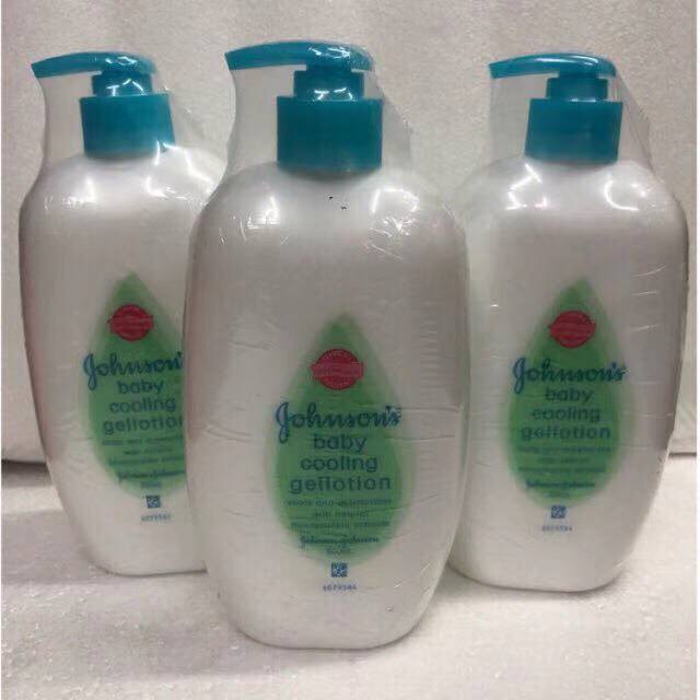 johnson cooling gel lotion