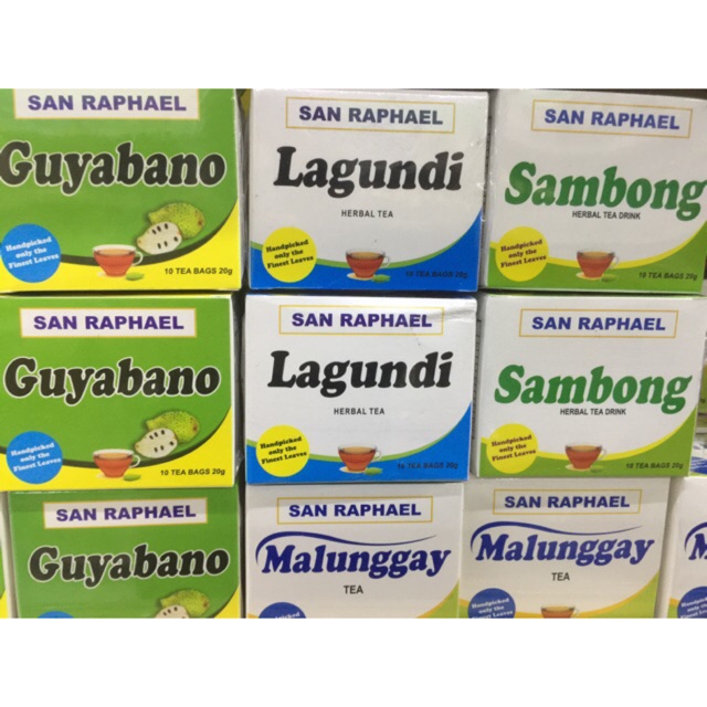 Herbal Tea Lagundi Malunggay Banaba Pito Pito Guyabano Shopee Philippines