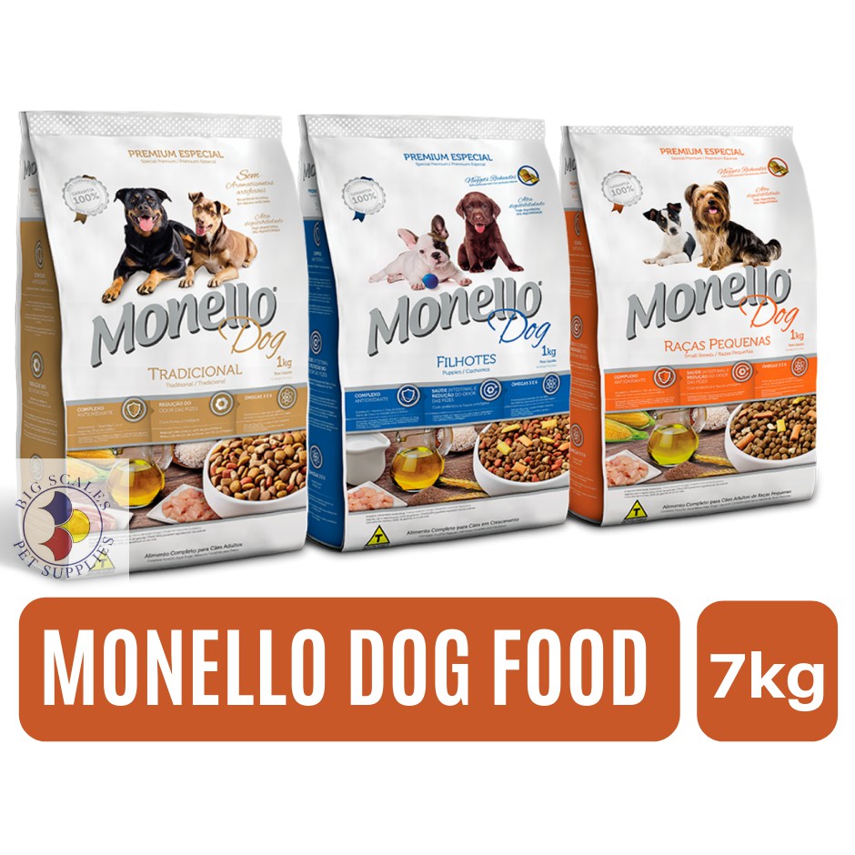 Monello Dog Food (Adult, Puppy, Small Breeds) 7KG (Original Packaging