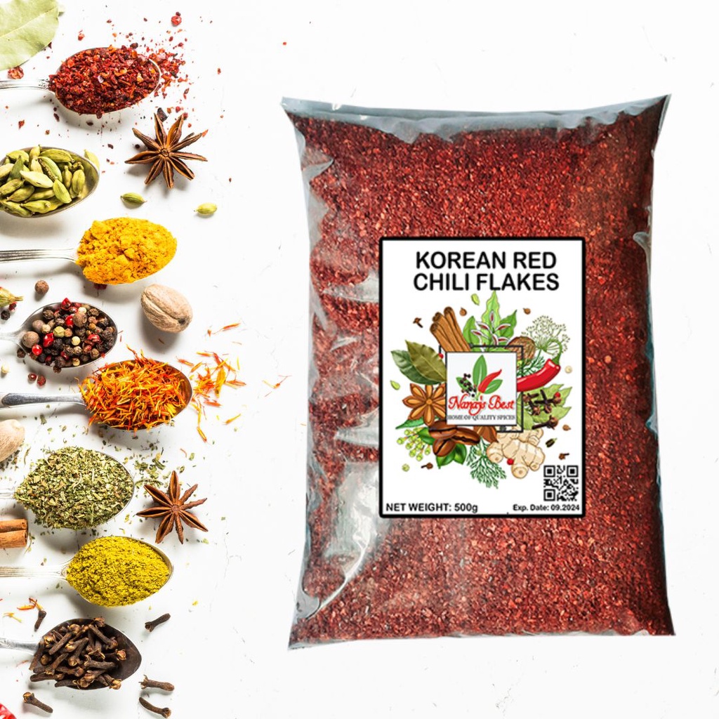 NanaysBest Korean Red Chili Flakes 500Grams gochugaru powder kimchi