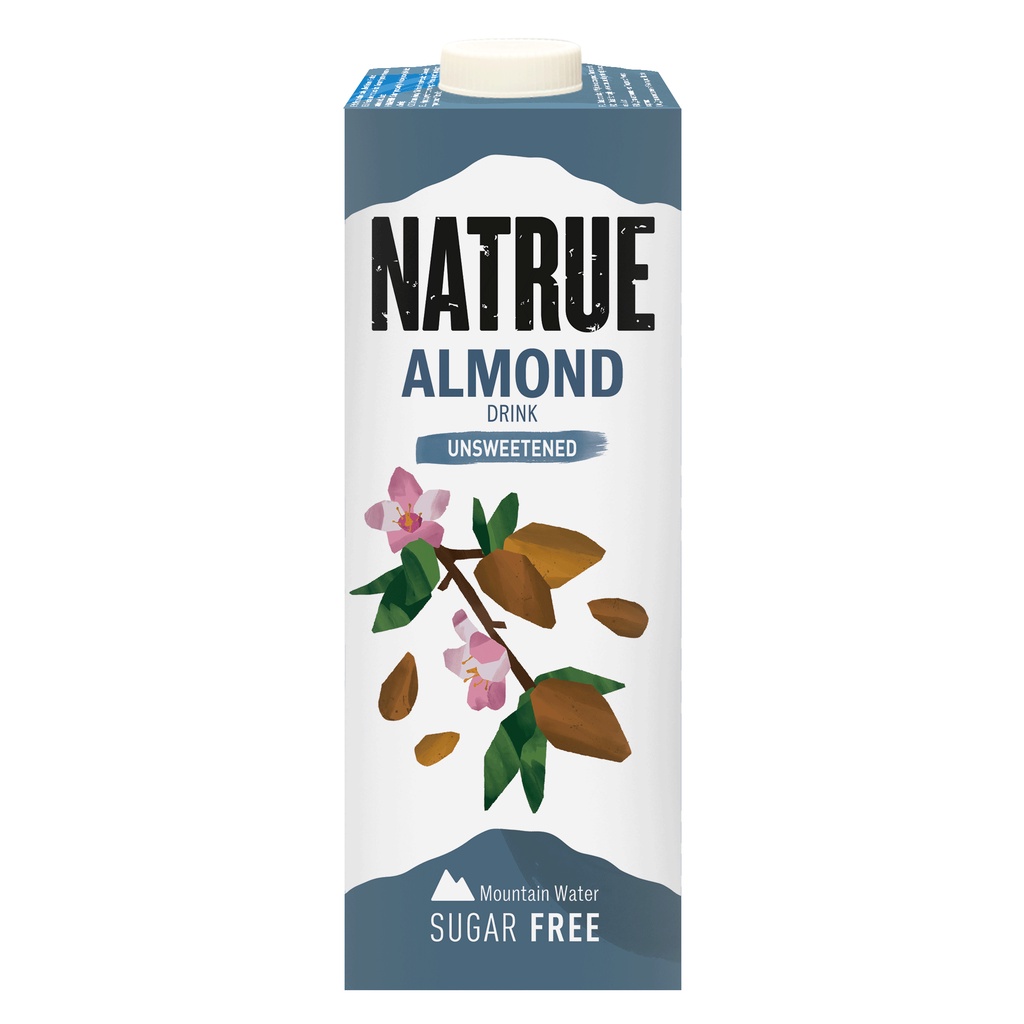 Natrue Almond Milk Drink Unsweetened 1 Liter Shopee Philippines