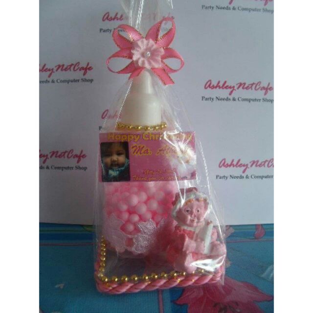 baby christening giveaways