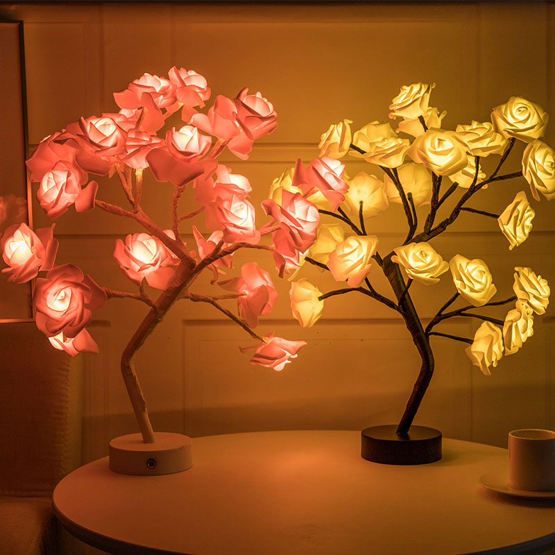 table lamp flower