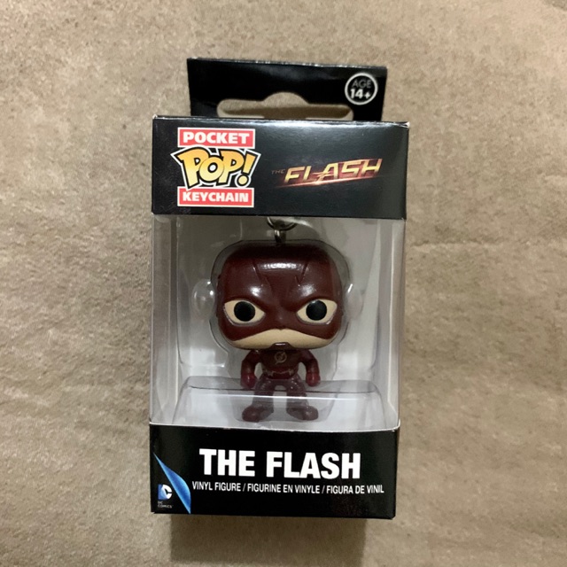 the flash funko keychain
