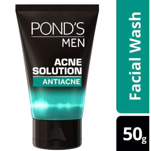 Ponds Men Facial Wash Acne Solution Anti Acne 50grams Shopee Philippines