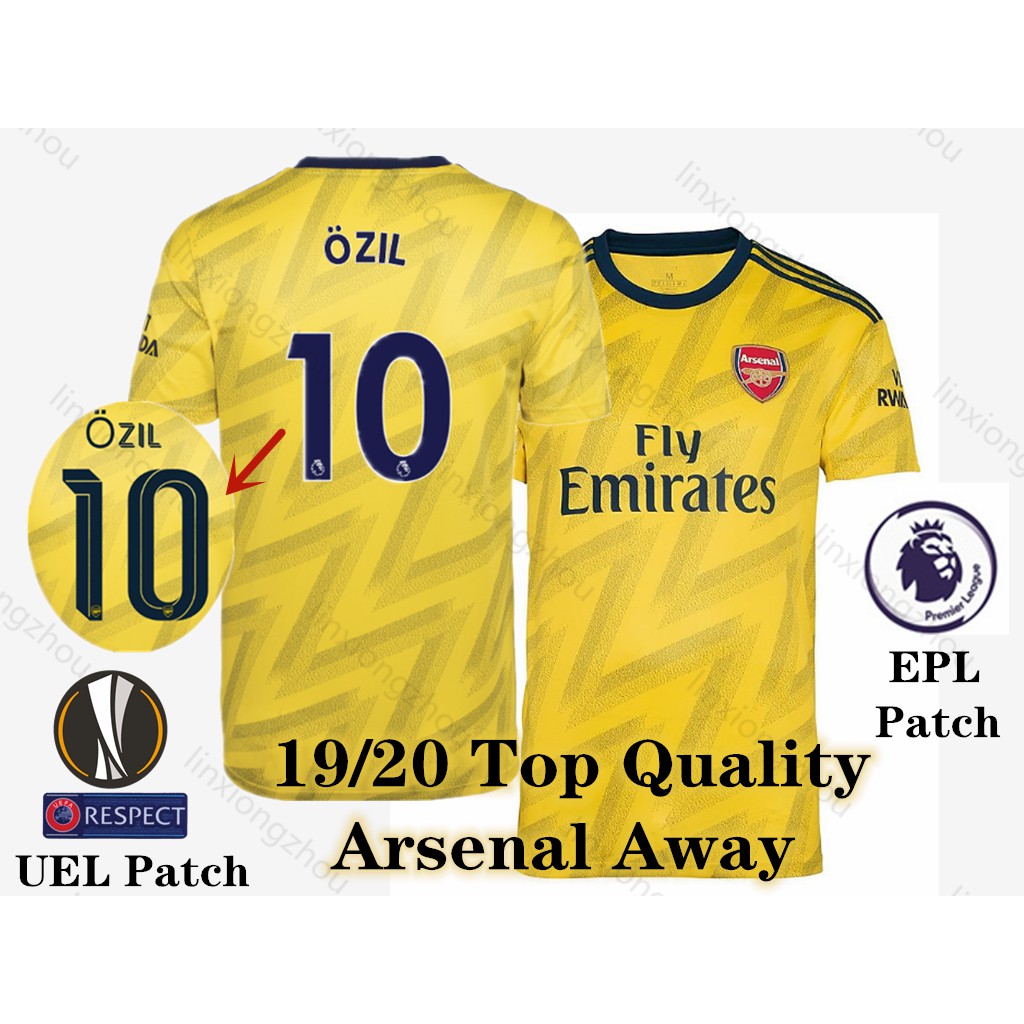 arsenal jersey with name