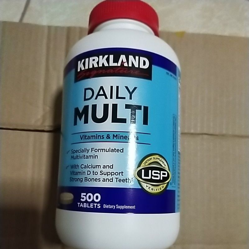 kirkland daily multi ( vitamins and minerals) Shopee Philippines