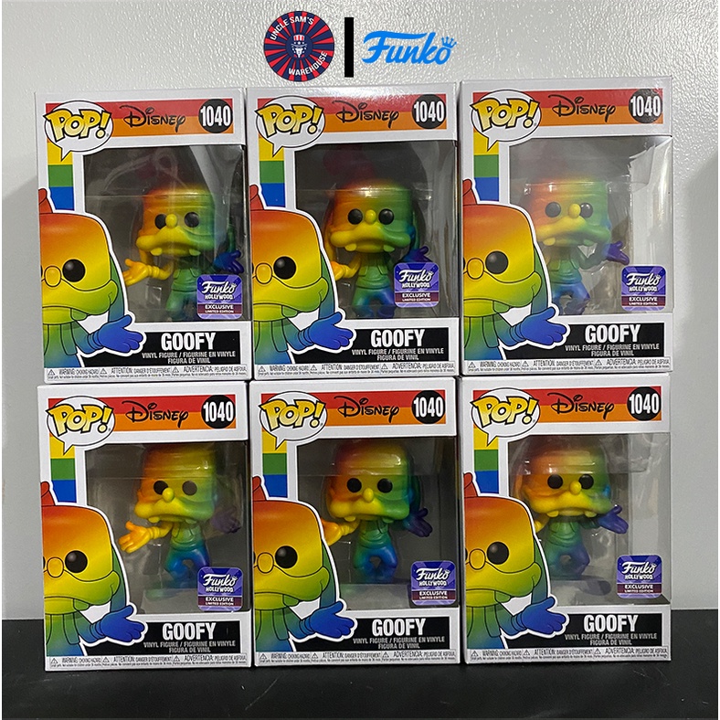 Funko Pop! Pride Month Rainbow Goofy (Funko Hollywood Exclusive