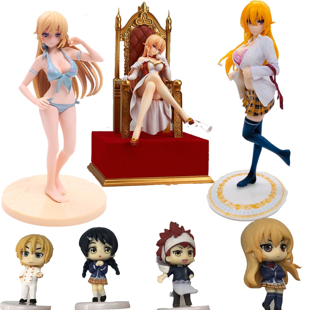 Japanese Anime Food Wars Shokugeki No Soma Pvc Action Figure Toy Nakiri Erina Sexy Girl Figures Adult Collection Model D Shopee Philippines