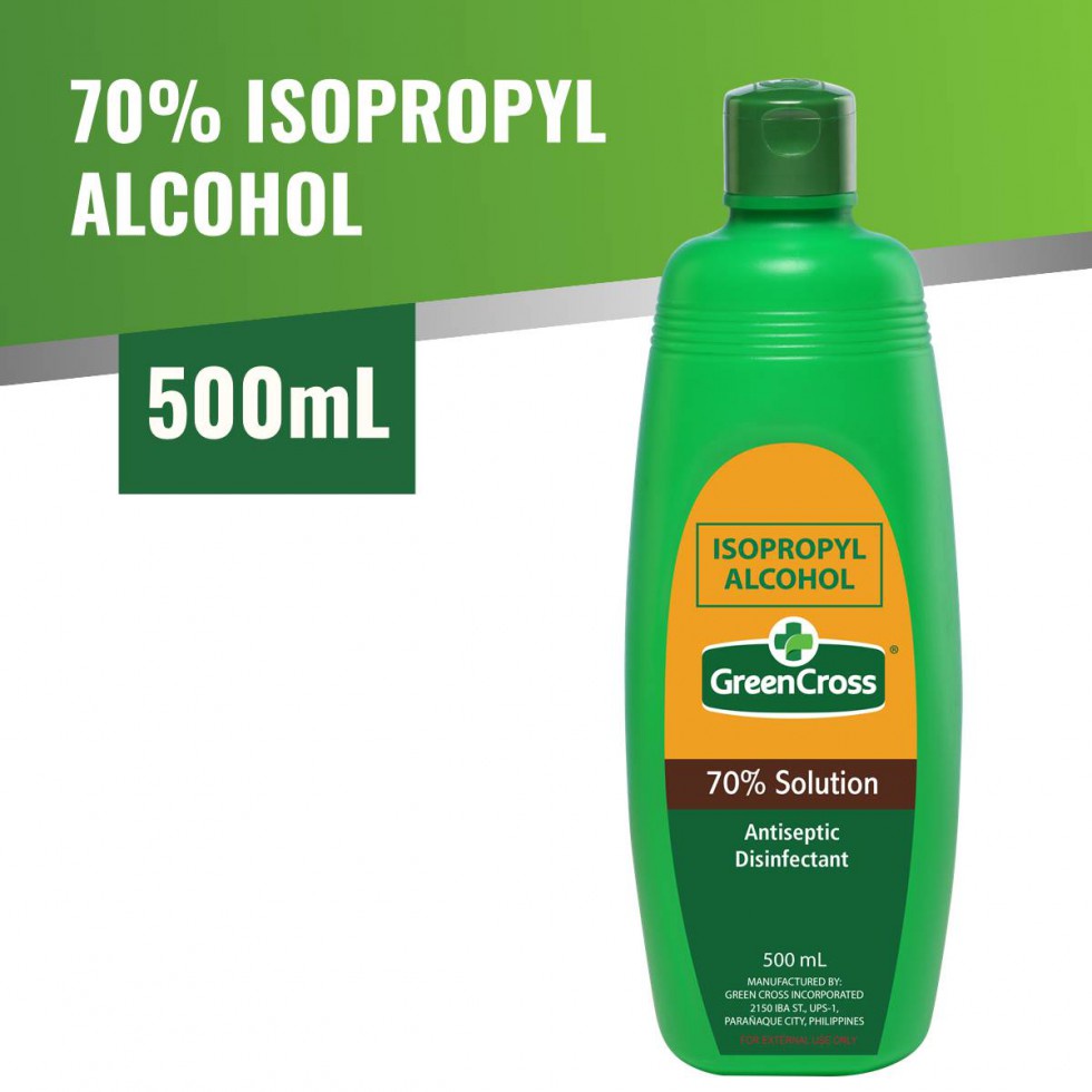 Green Cross Isopropyl Alcohol Solution Ml Shopee Philippines