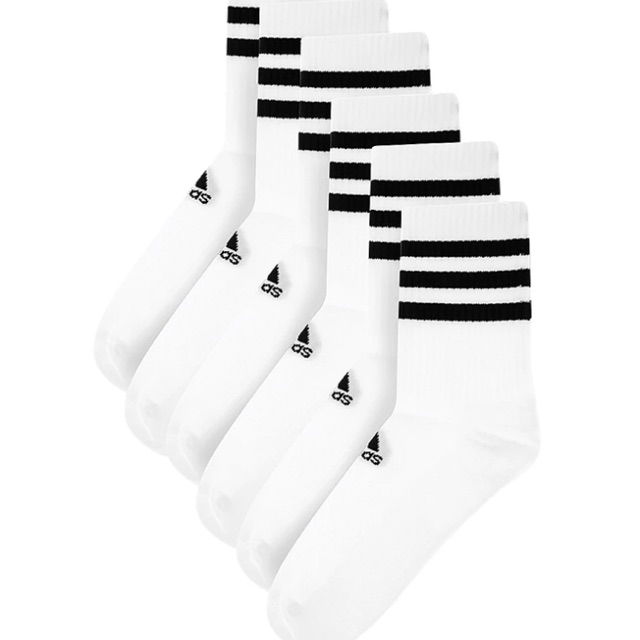 adidas three stripe socks