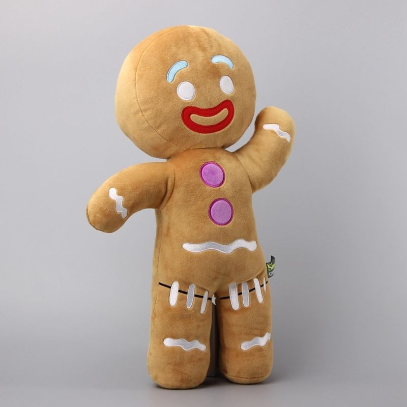 plush gingerbread man