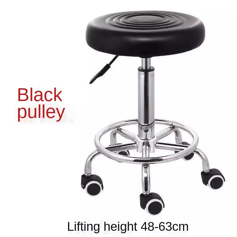 Beauty Stool Barber Shop Chair Spinning Lift round Stool Hairdressing