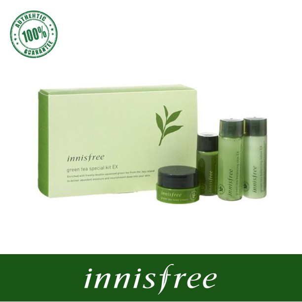 [INNISFREE] Green Tea Special Kit EX 4 in 1 kit Shopee Philippines