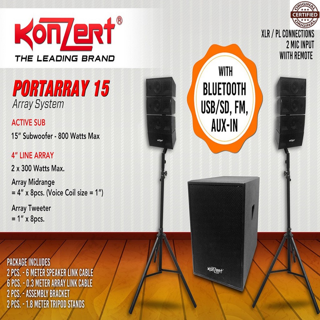 konzert subwoofer 15