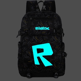 □ROBLOX luminous R game social network surrounding backpack student school bag new 2019 new #6