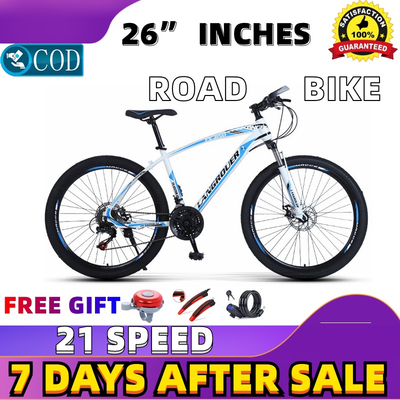 2022 New mountain bike Road Bike 21 Speed Bike 26 Inch 24 Inch Bike City Bike straight handle
