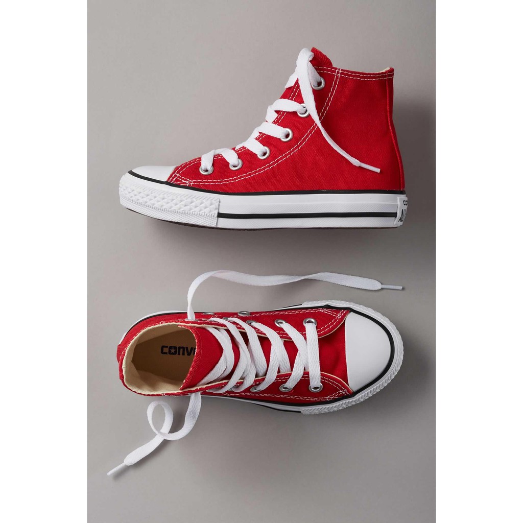 Share 91+ images childrens red high top converse - In.thptnganamst.edu.vn
