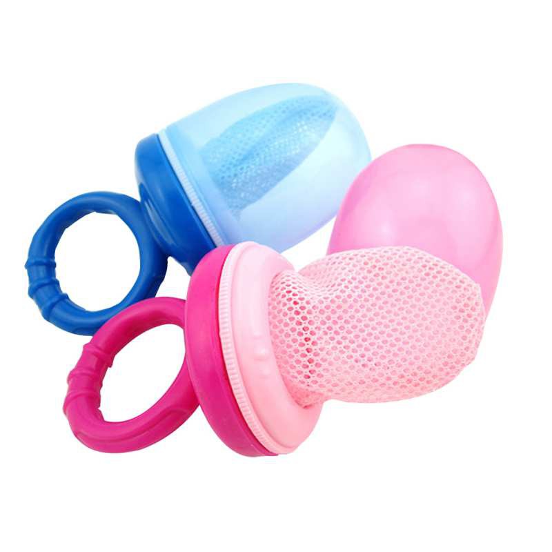 baby feeding fruit net